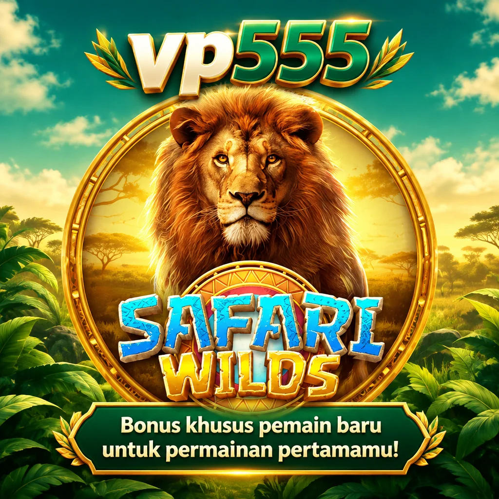 vp555 · Safari Wilds · Tampilan permainan